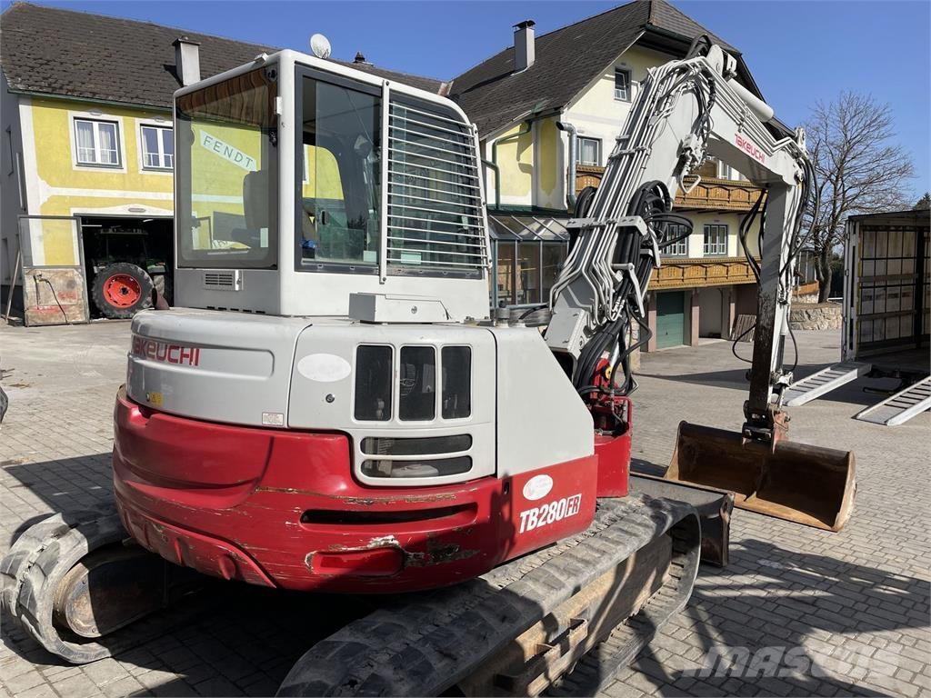 Takeuchi TB 280 FR Miniexcavadoras