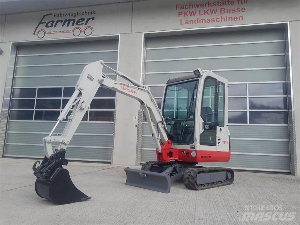 Takeuchi TB016 Miniexcavadoras