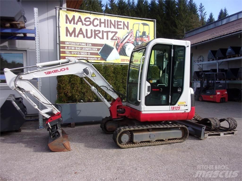 Takeuchi TB125 Miniexcavadoras