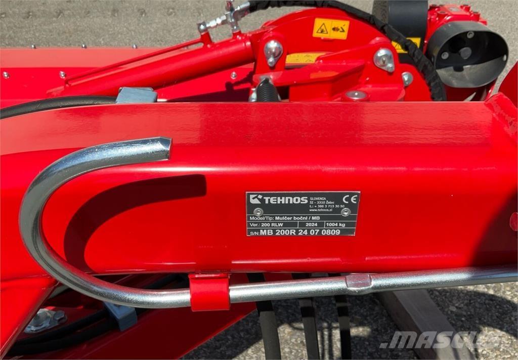 Tehnos MB 200 Segadoras y cortadoras de hojas para pasto