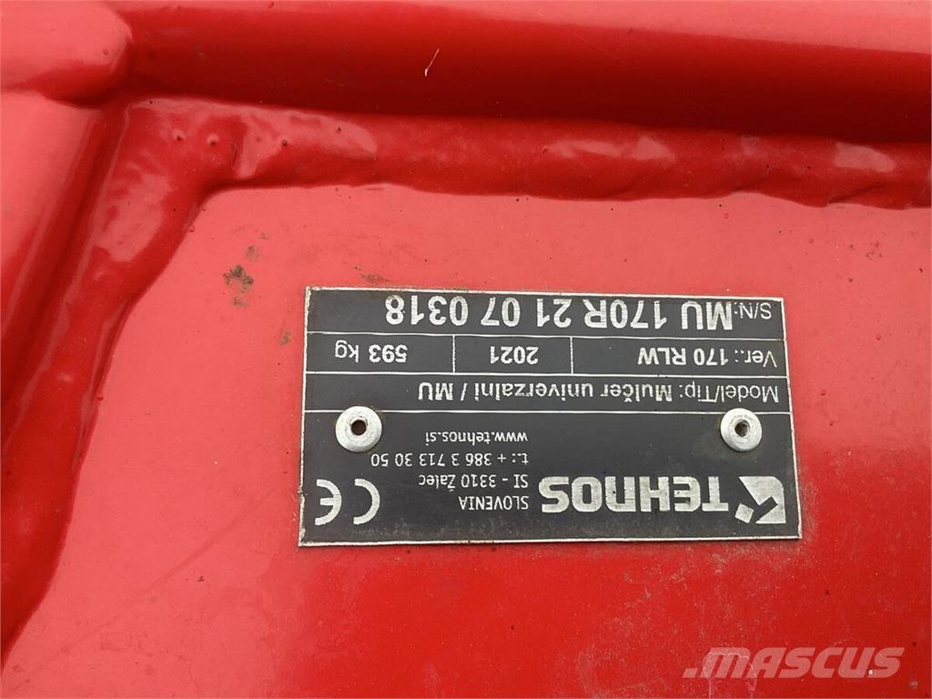 Tehnos MU 170 RLW Segadoras y cortadoras de hojas para pasto