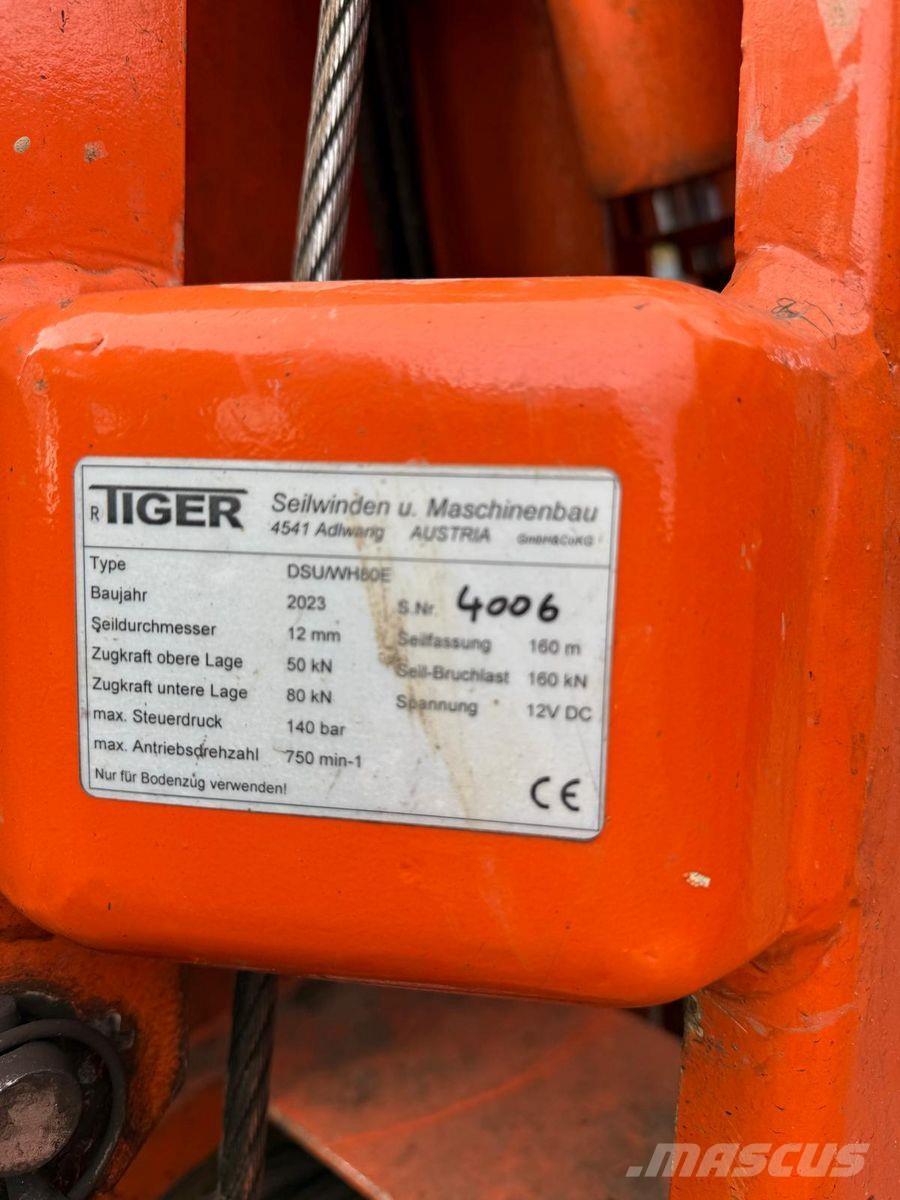 Tiger DSU / WH80E Cabrestantes