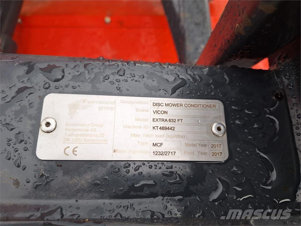 Vicon Extra 632 FT Podadoras