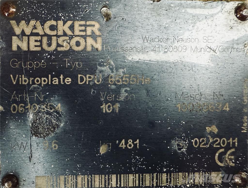 Wacker DPU 6055 Otros