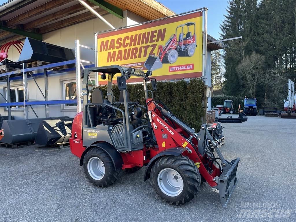 Weidemann 1160 Cargadoras y excavadoras frontales