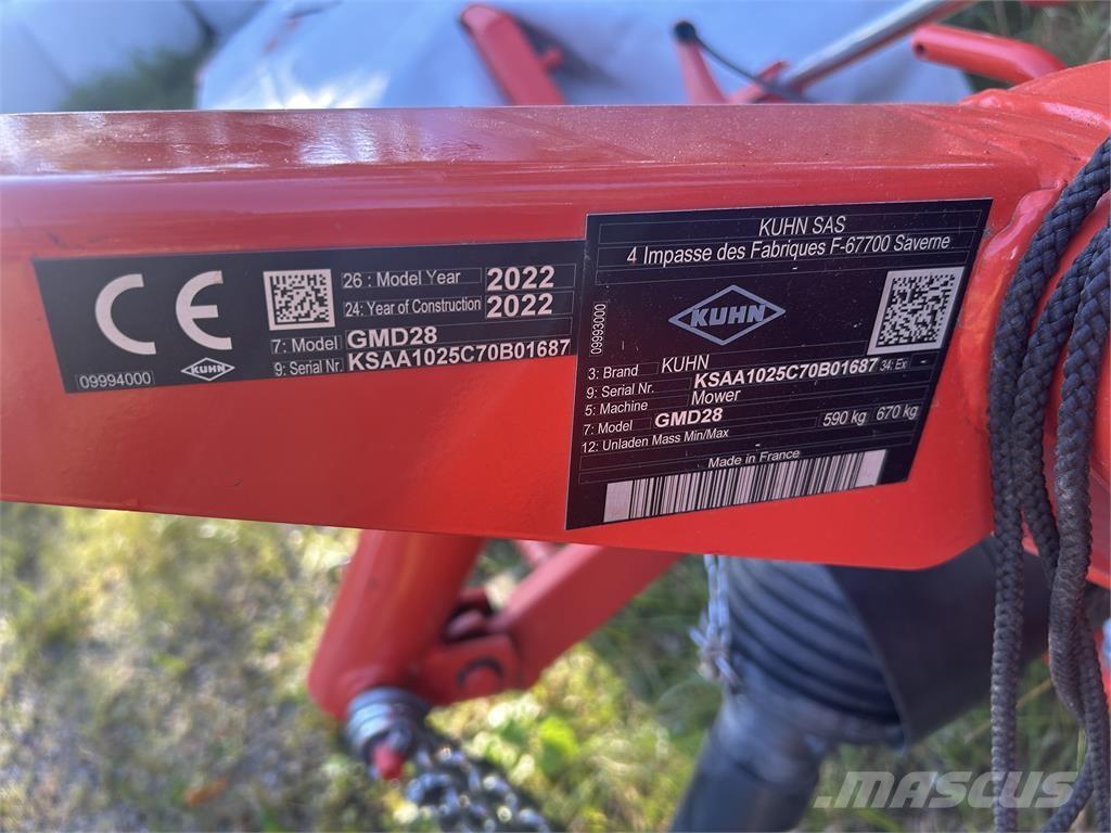 Kuhn GMD 28 Podadoras