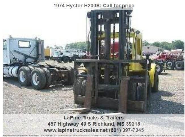 Hyster H200E Montacargas - otros