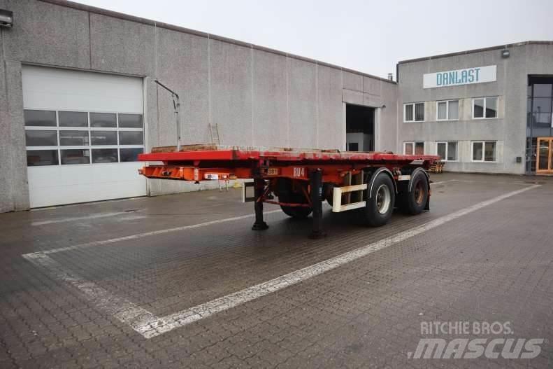 Pacton Containerchassis Semirremolques de plataformas planas/laterales abatibles