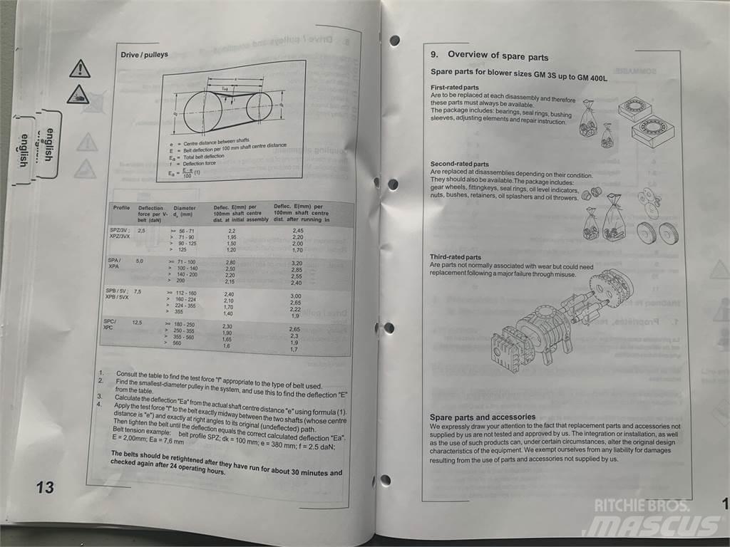 Aerzen GM80L Otros componentes