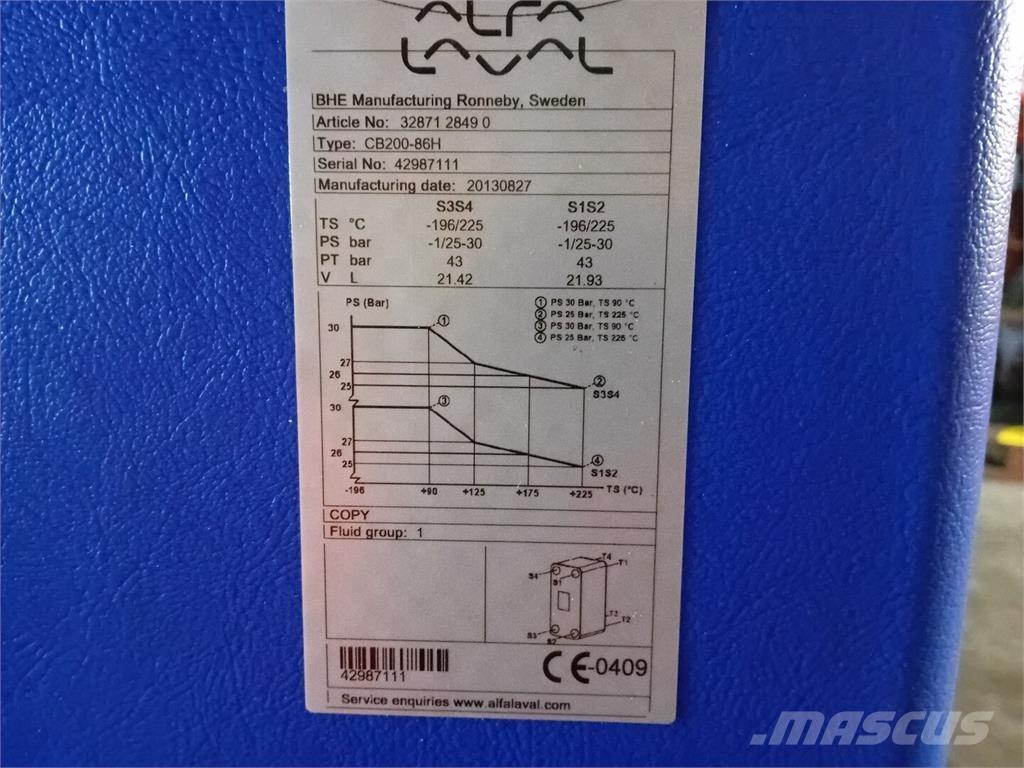 Alfa Laval CB200-86H Otros