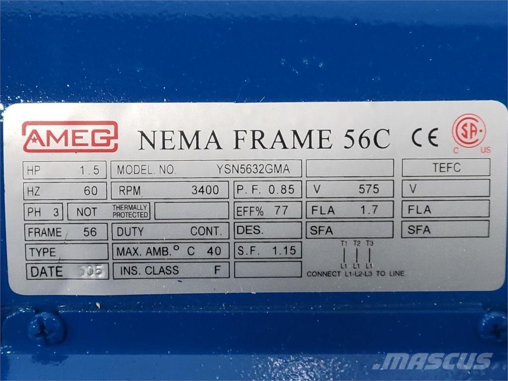  AMEG YSN5632GMA Motores industriales