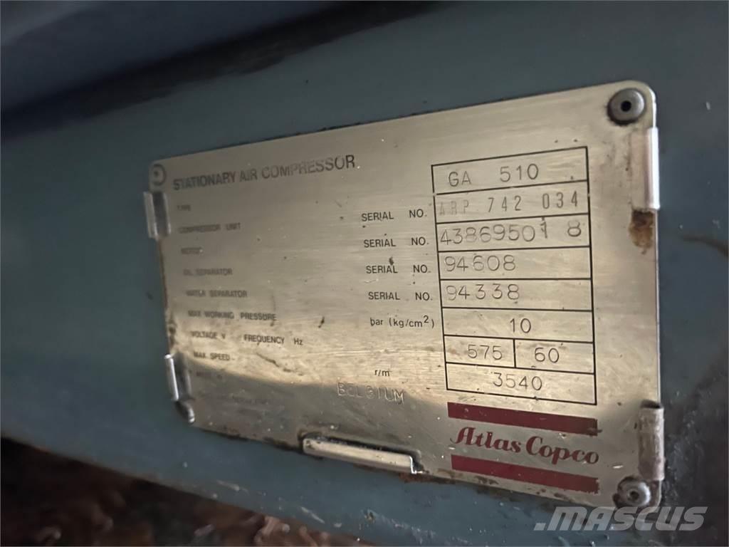 Atlas Copco GA 510 Compresoras