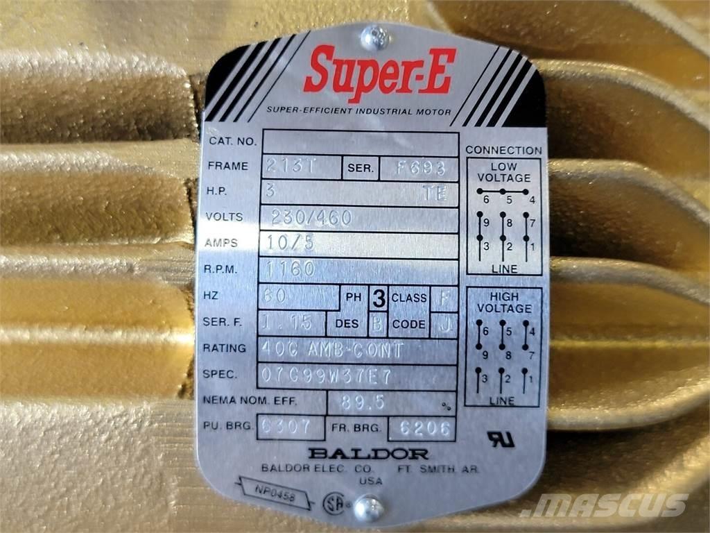 Baldor 07G99W37E7 Motores industriales