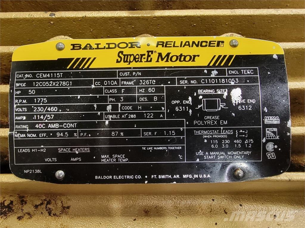 Baldor CEM4115T Motores industriales