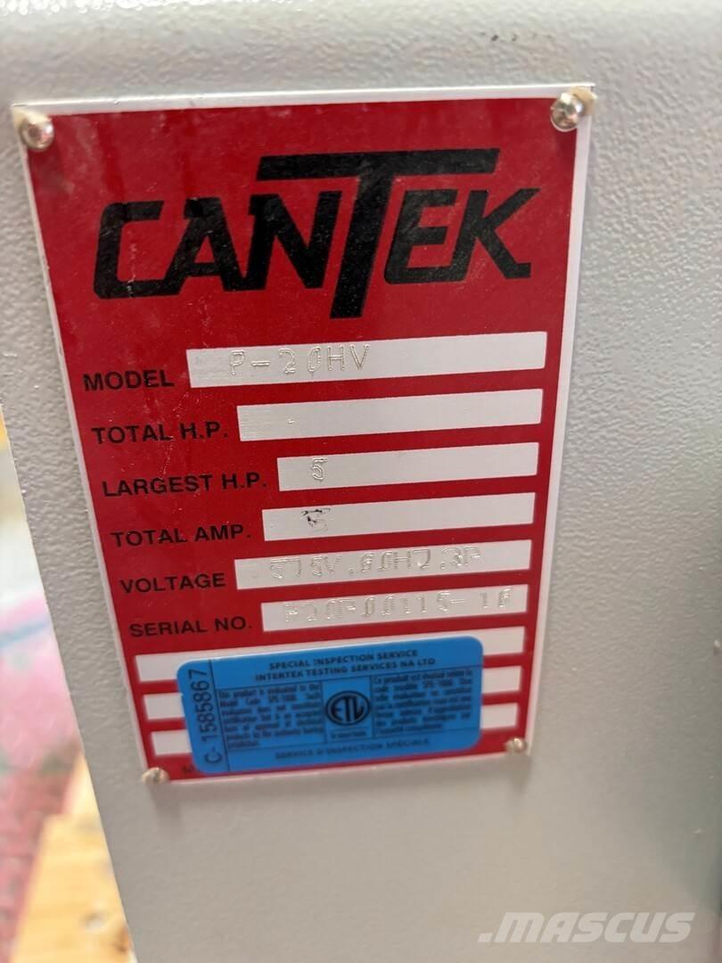  CANTEK P20HV Aplanadoras