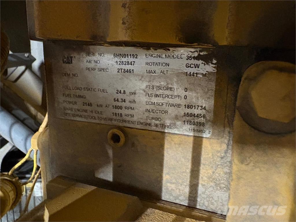 CAT 3516B Generadores diésel