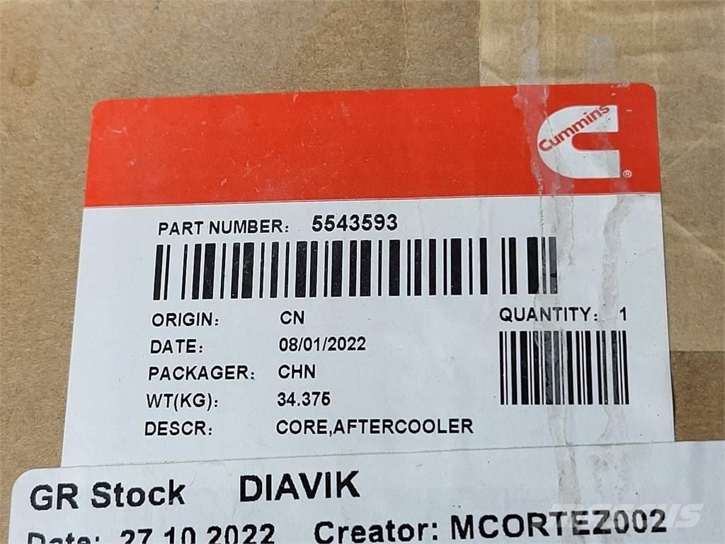 Cummins 5543593 Otros