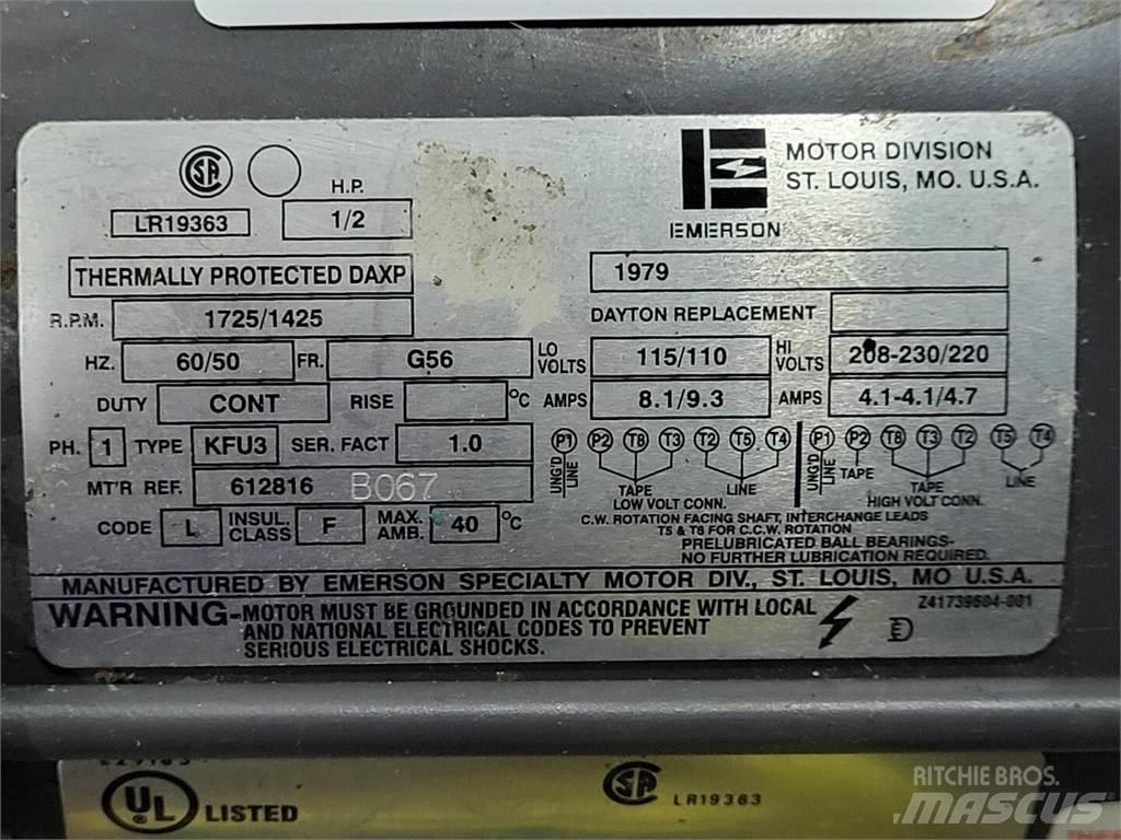  EMERSON 1979 Motores industriales