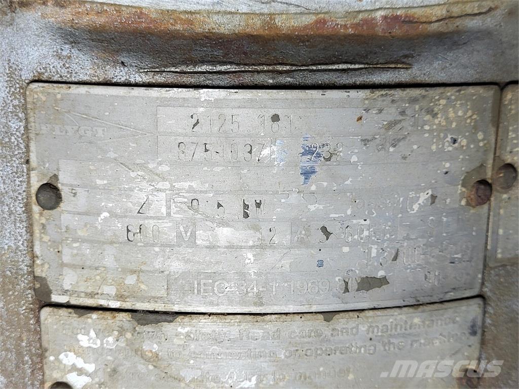 Flygt 2125.181 Bombas de agua