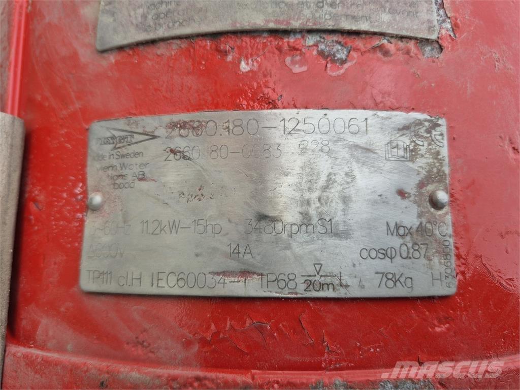 Flygt 2660.180-0083 Bombas de agua