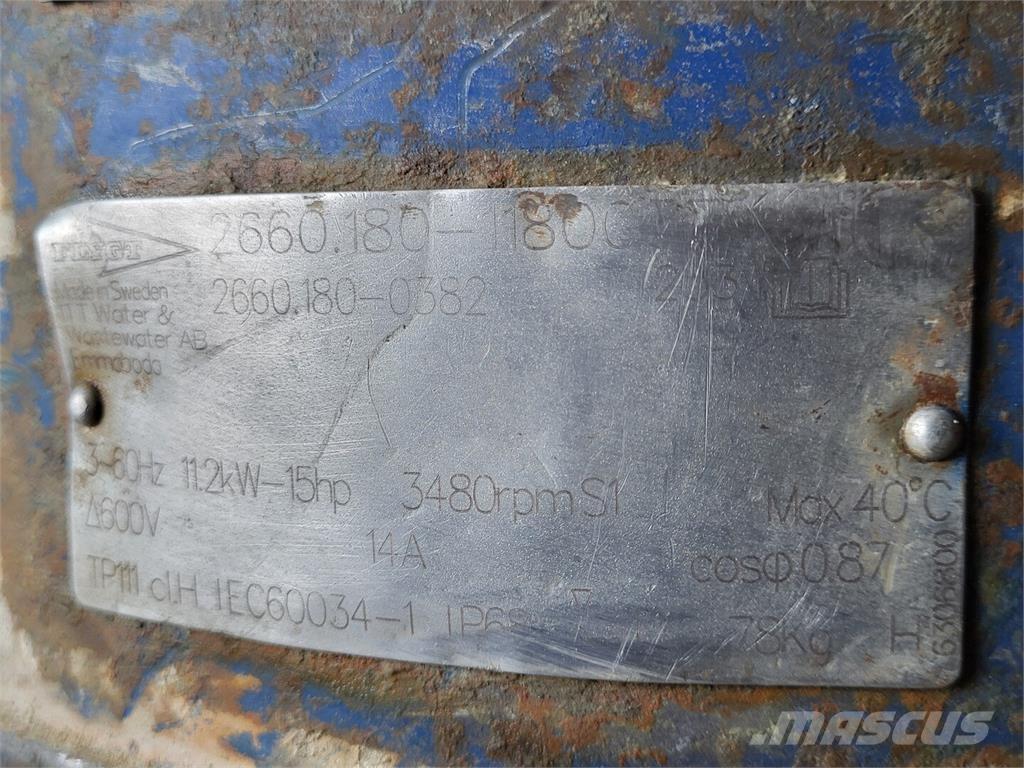 Flygt 2660.180-0382 Bombas de agua