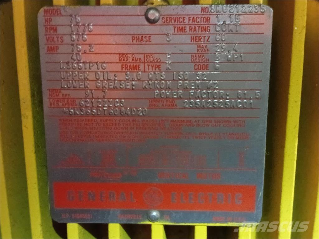 General Electric  Motores industriales