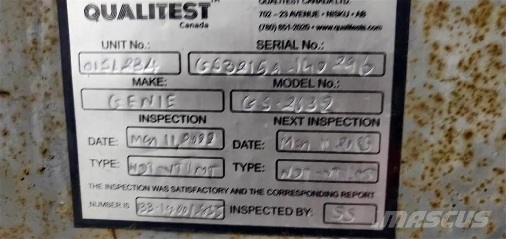 Genie GS-2632 Plataformas tijera