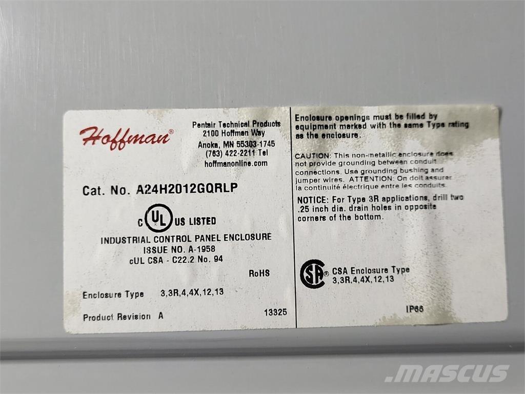 Hoffman A24H2012GQRLP Otros