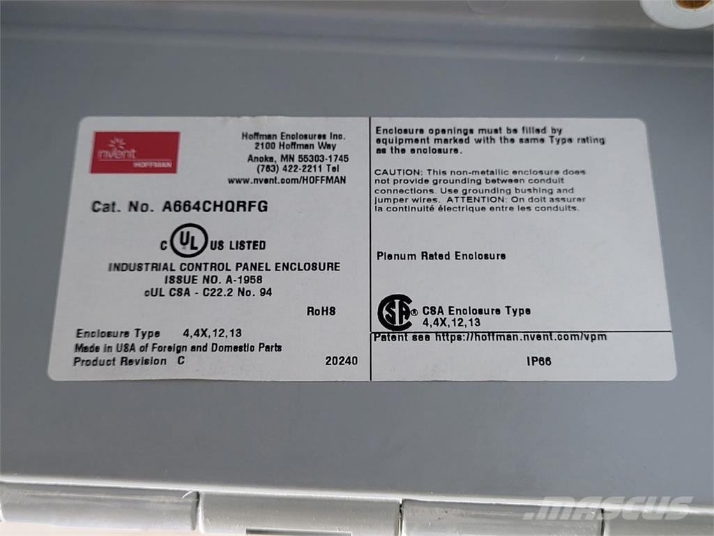 Hoffman A664CHQRFG Otros