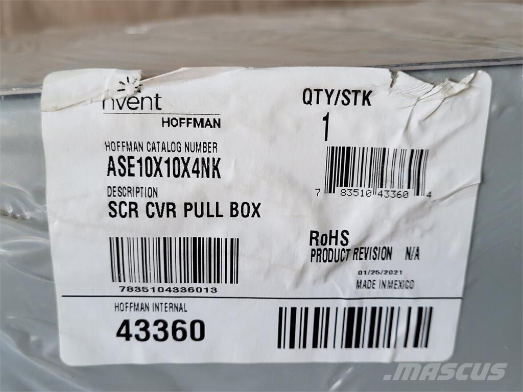 Hoffman ASE10X10X4NK Otros