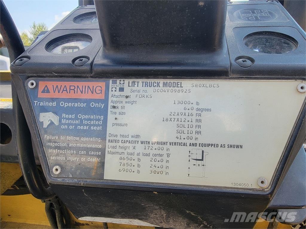 Hyster S80XLBCS Otros