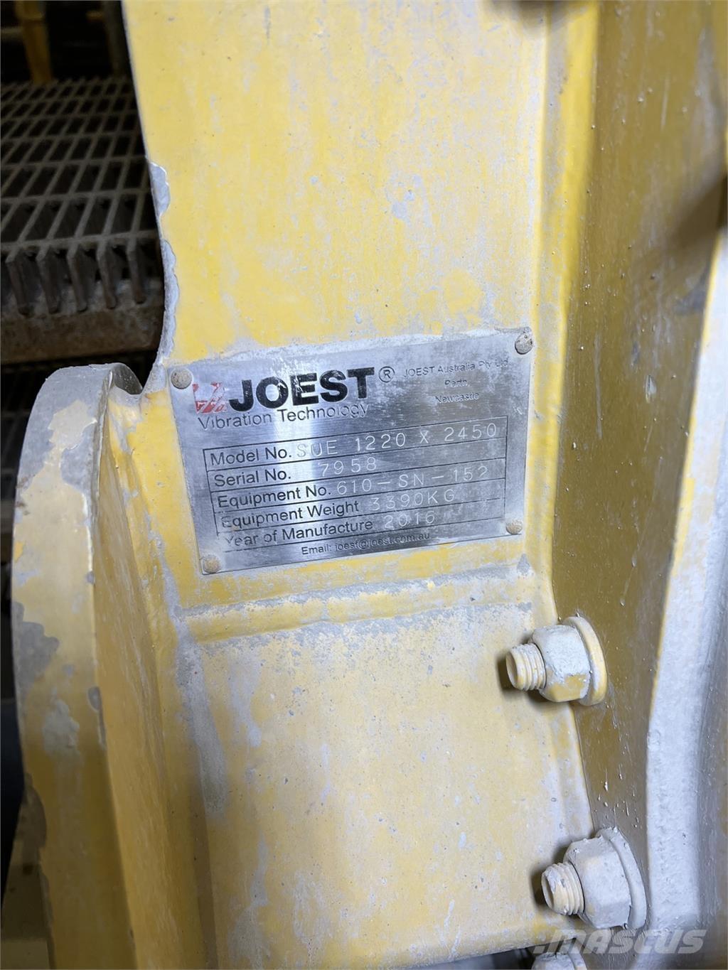  JOEST SUE 1220 X 2450 Equipos de lavado