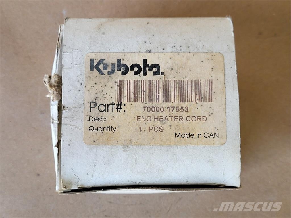 Kubota 70000-17553 Otros