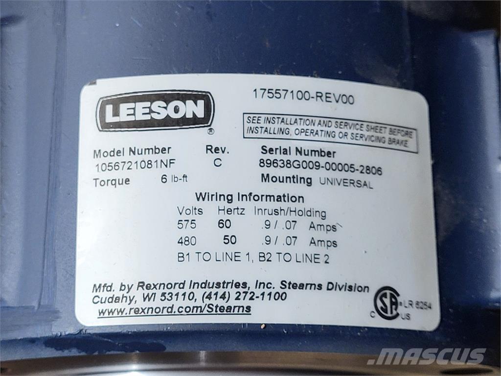  LEESON 1056721081NF Motores industriales