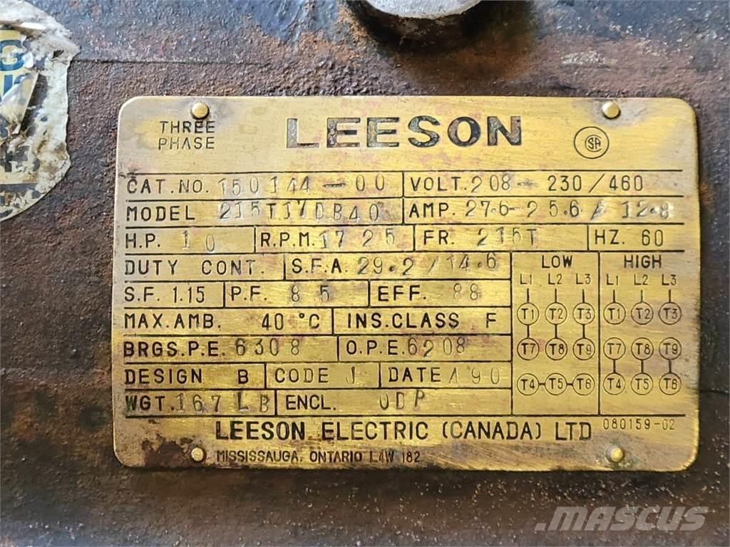  LEESON 215T17DB40 Motores industriales