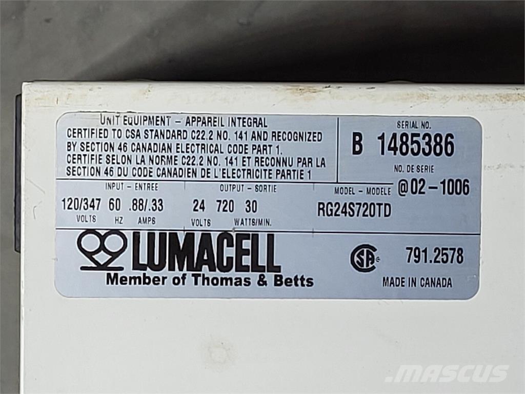  LUMACELL RG24S720TD baterías