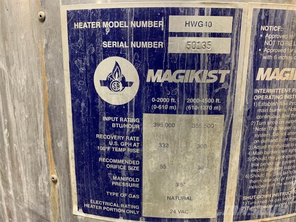  MAGIKIST HWG40 Equipo para calentado y descongelación