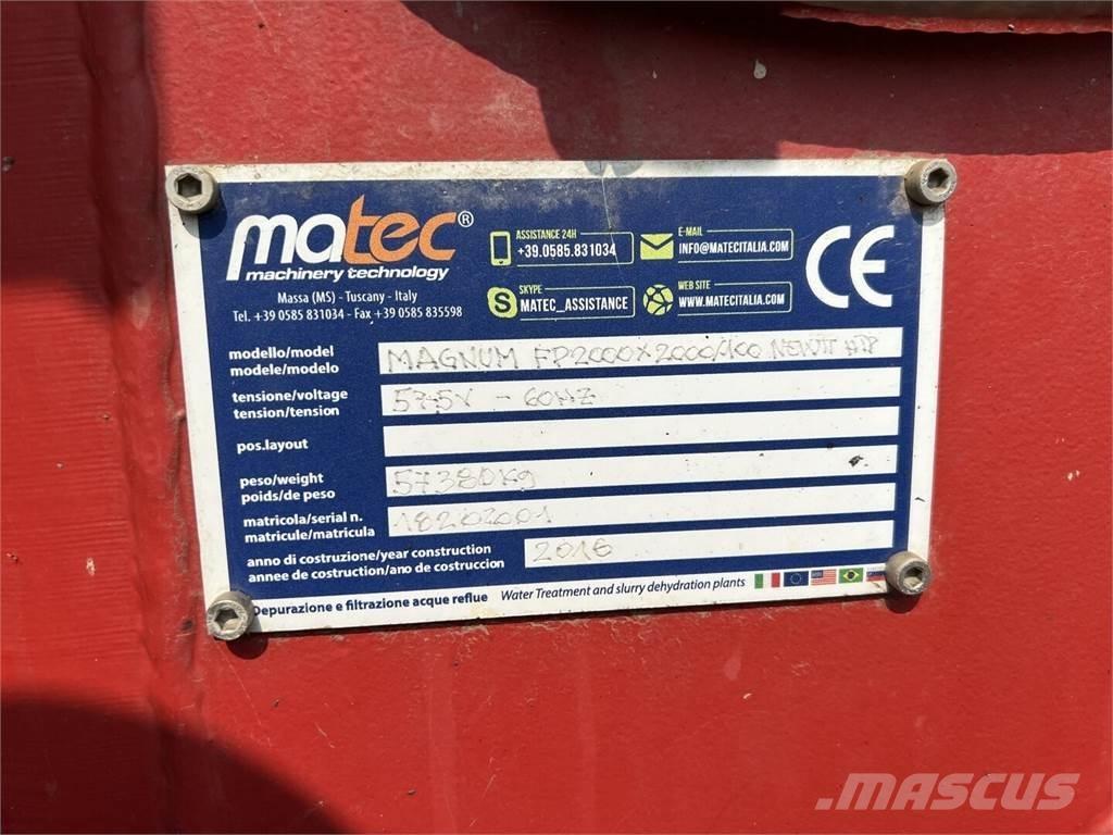 Matec MAGNUM FP2000X2000 Otros