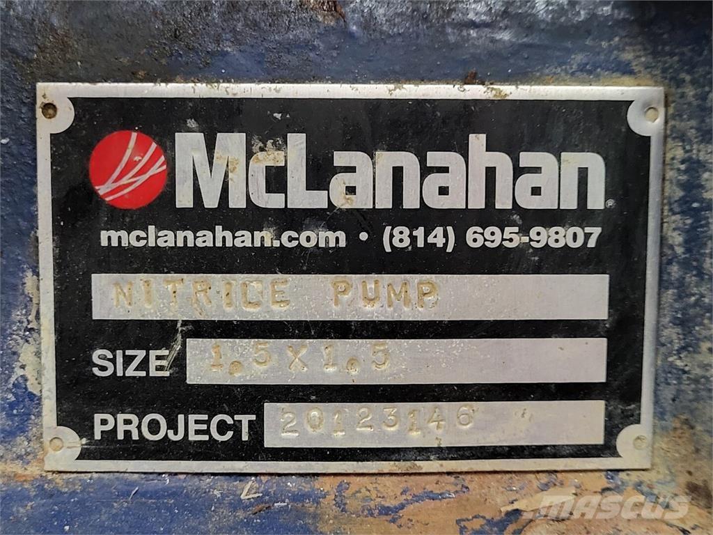 MCLANAHAN 6320-PU-003 Bombas de agua