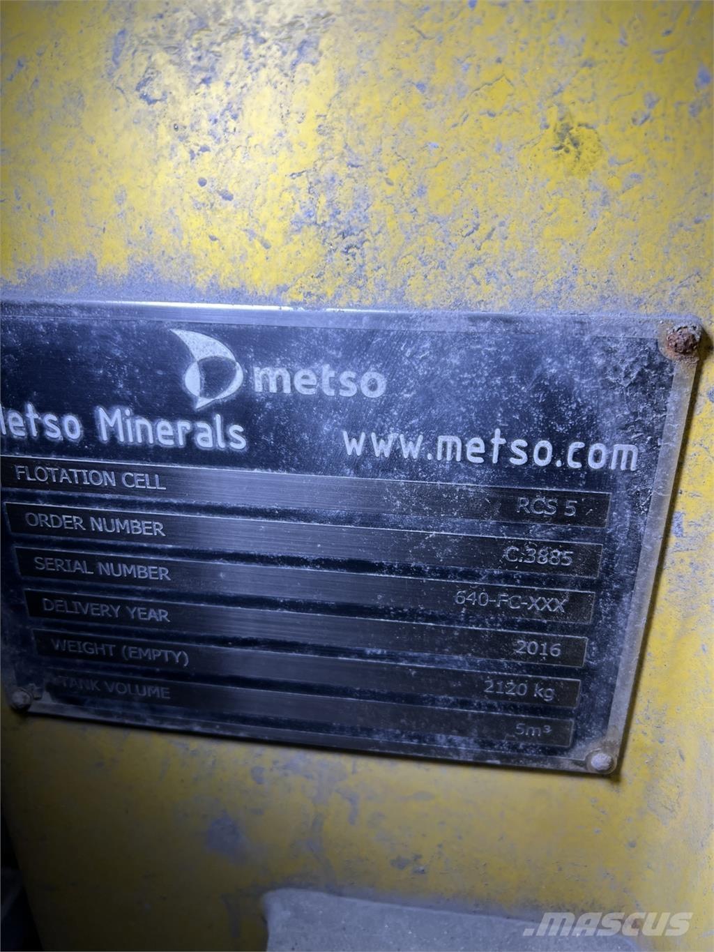Metso RCS 5 Otra maquinaria subterránea