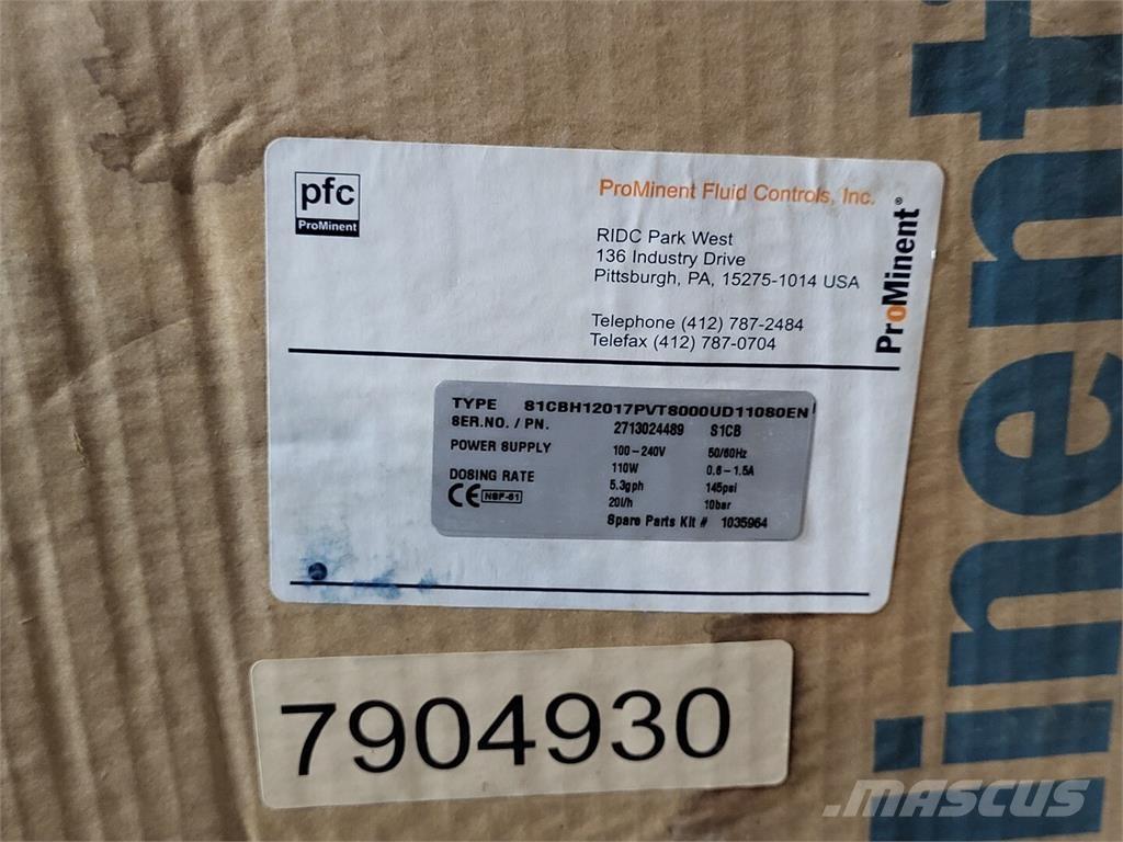  PROMINENT S1CB Bombas de agua