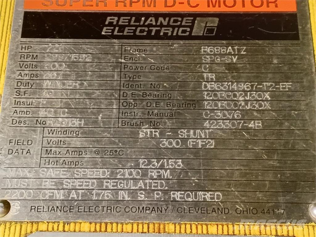  RELIANCE ELECTRIC Motores industriales