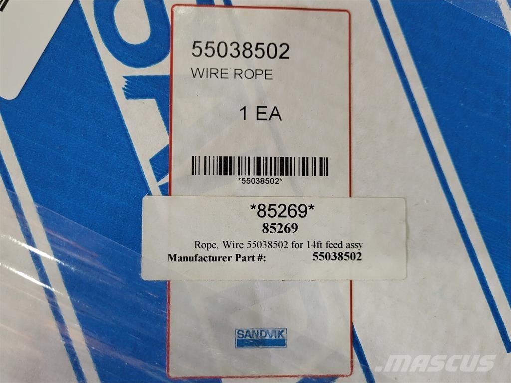 Sandvik 55038502 Otra maquinaria subterránea