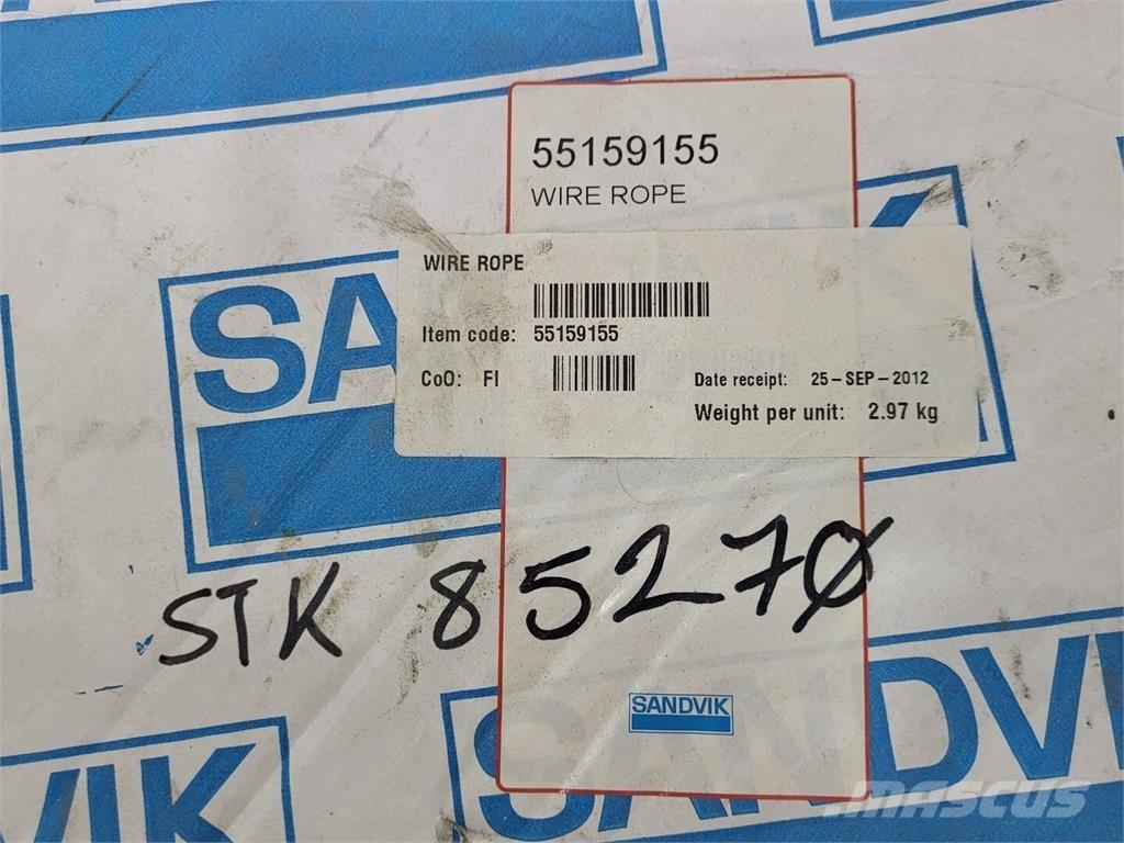 Sandvik 55159155 Otra maquinaria subterránea