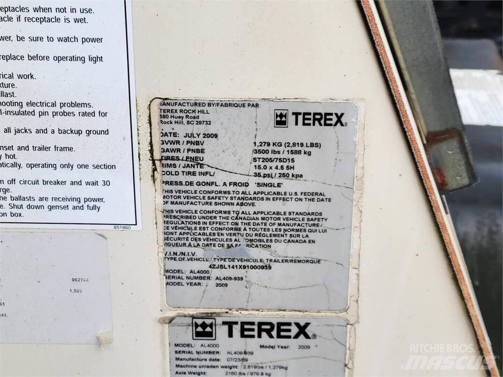 Terex AL4000 Otros componentes