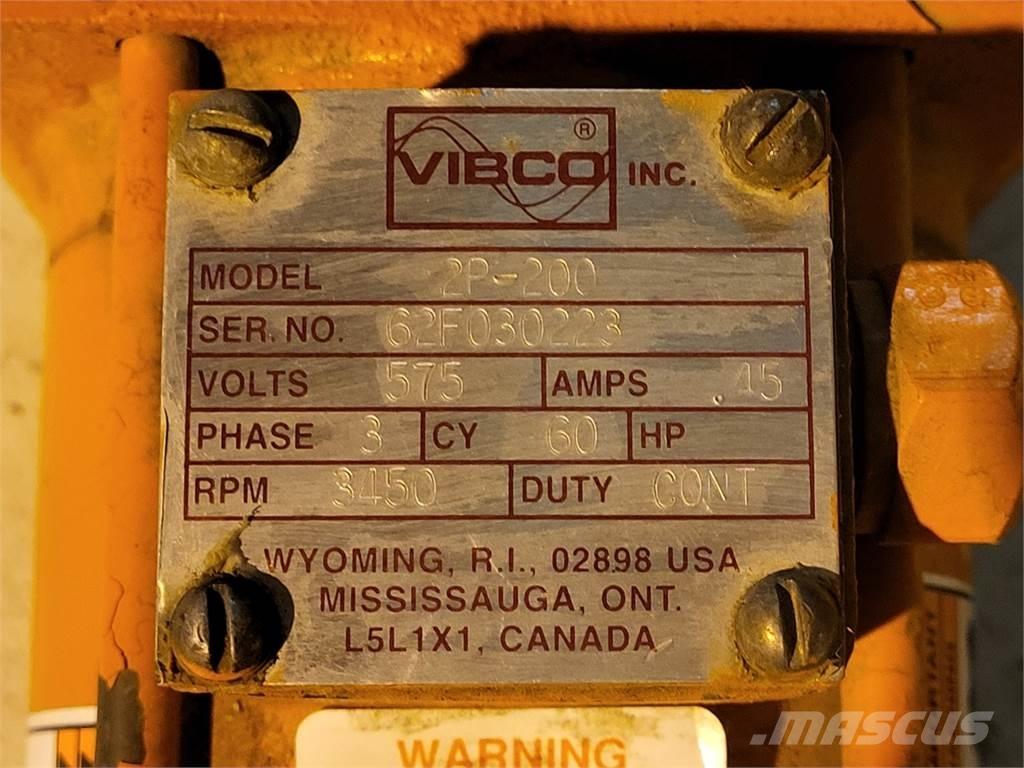  VIBCO 2P-200 Motores industriales