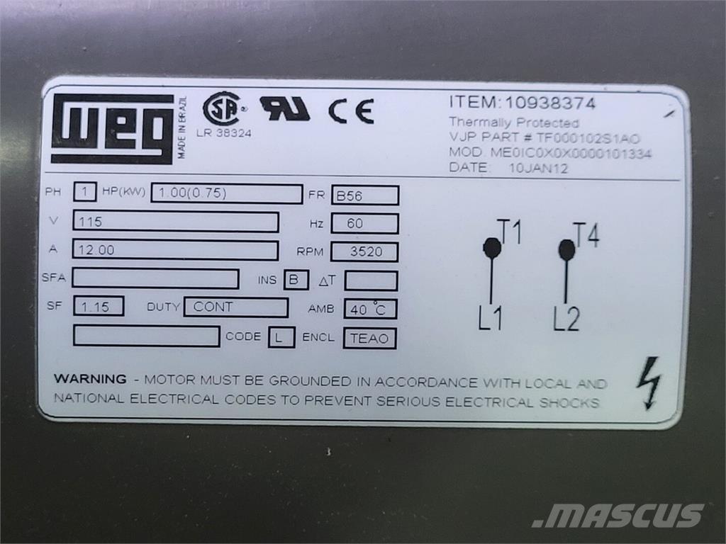  WEG Motores industriales