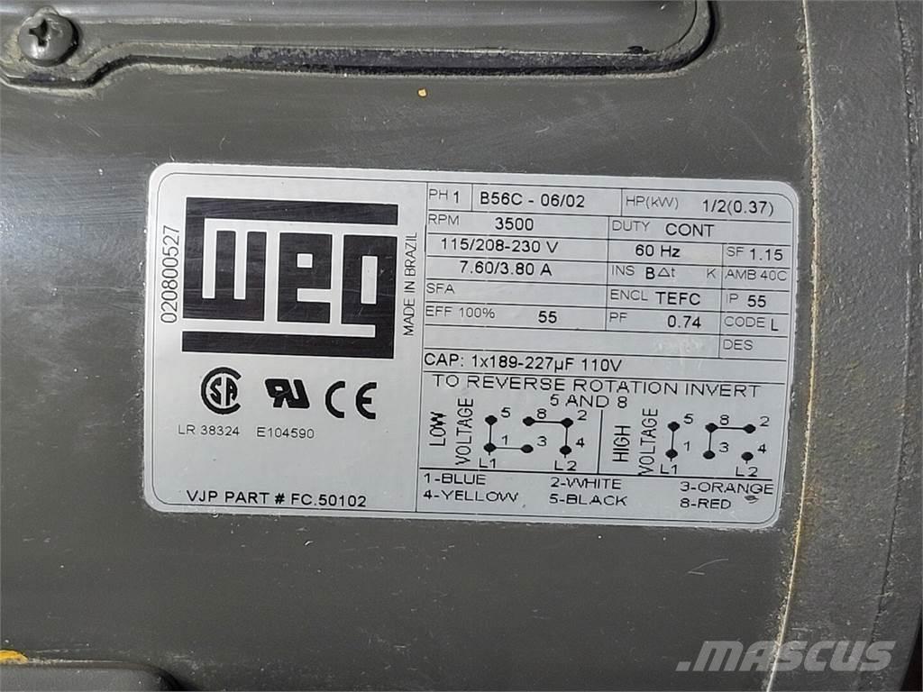  WEG B56C-06/02 Motores industriales