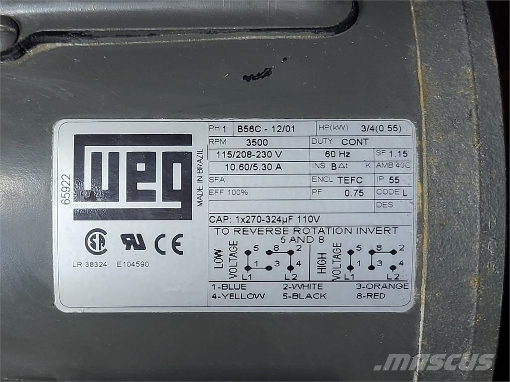  WEG B56C-12/01 Motores industriales