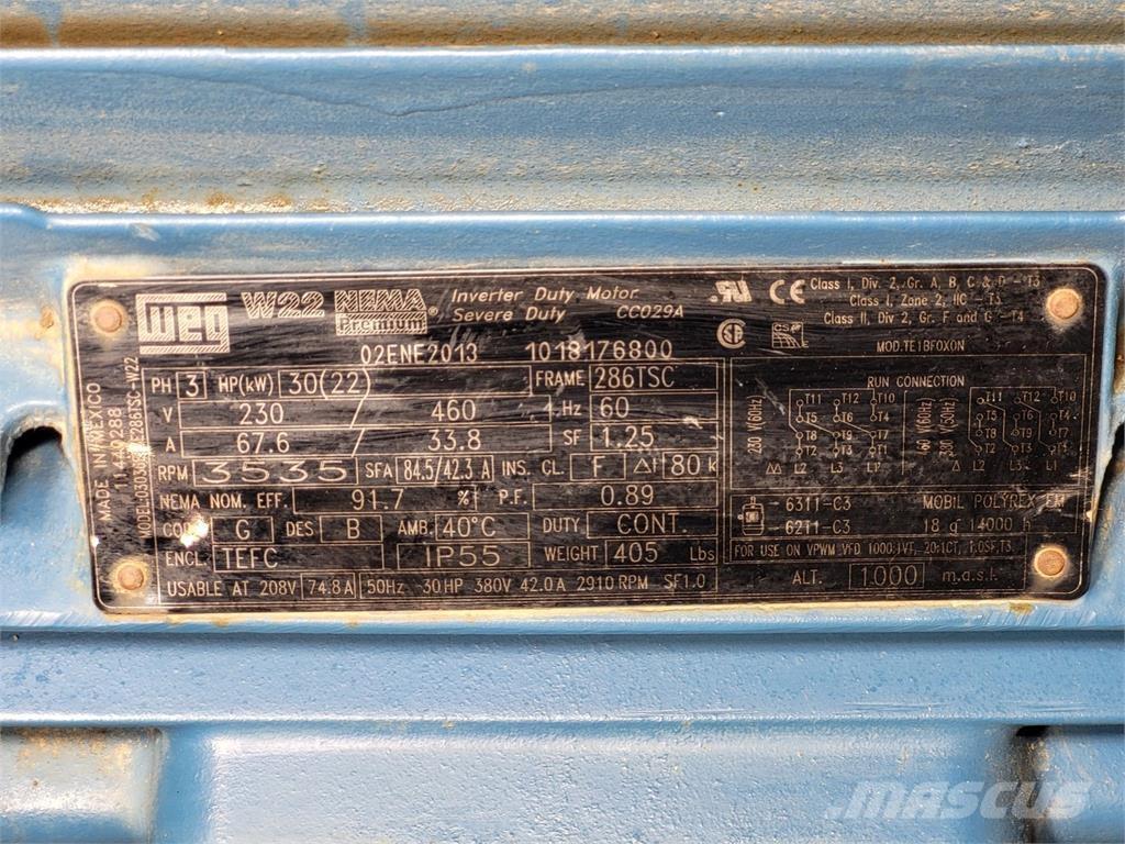  WEG W22 Motores industriales